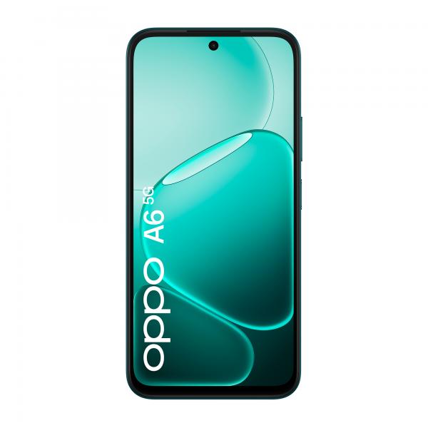 OPPO A6 5G AI Smartphone, doppia fotocamera 50MP+2, Selfie 8MP, Display 6.75 120HZ IPS HD+, 6550mAh, RAM 6GB(Esp2GB/4GB/6GB)+ROM 256GB [Versione Italia], Sapphire Black [0165210287]