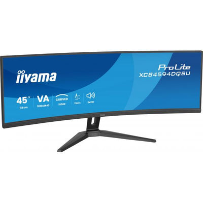 Iiyama Prolite- 45 inch Ultrawide Curved VA Monitor - 5120x1440 [XCB4594DQSU-B1]