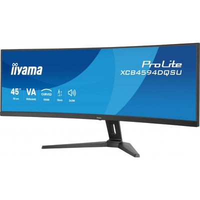 Iiyama Prolite- 45 inch Ultrawide Curved VA Monitor - 5120x1440 [XCB4594DQSU-B1]