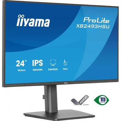 iiyama ProLite XB2493HSU-B1 Monitor PC 60,5 cm (23.8") 1920 x 1080 Pixel Full HD LED Nero [XB2493HSU-B1]