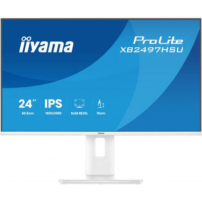iiyama ProLite XB2497HSU-W1 Monitor PC 60,5 cm (23.8") 1920 x 1080 Pixel Full HD LED Bianco [XB2497HSU-W1]