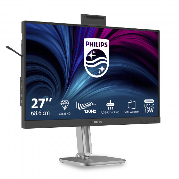 Philips Serie 4000 27B2U4601H/00 Monitor PC 68,6 cm (27") 2560 x 1440 Pixel Quad HD LCD Nero [27B2U4601H/00]