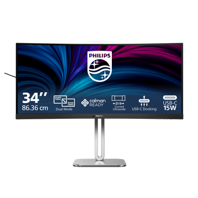 Philips Serie 5000 34B2U5900C/00 Monitor PC 86,4 cm (34") 5120 x 2160 Pixel WUHD LCD Grigio [34B2U5900C/00]
