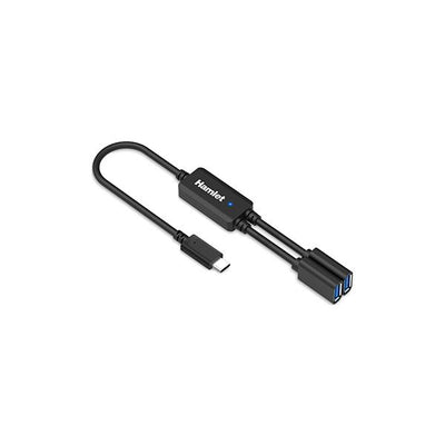 Hamlet XHUB-02UC-5GY hub di interfaccia USB 3.2 Gen 1 (3.1 Gen 1) Type-C 5000 Mbit/s Nero [XHUB-02UC-5GY]
