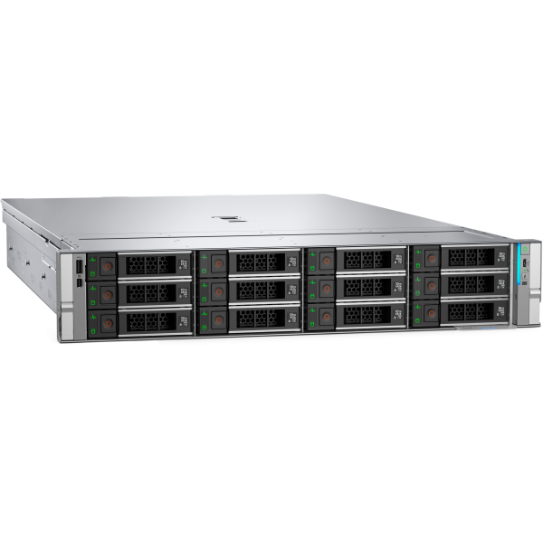 DELL R570 server 1,92 TB Armadio (2U) Intel Xeon 6 6517P 3,2 GHz 32 GB DDR5-SDRAM 1100 W [RCYKN]