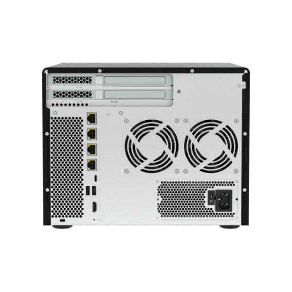 QNAP TVS-H877AX NAS Tower AMD Ryzen 5 16 GB DDR5 QNAP QTS Nero [TVS-H877AX-R5-16G]
