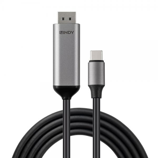 Cavo Adattatore 8K60Hz USB di tipo C a DisplayPort bidirezionale, 1m - Per risoluzioni fino a 7680x4 [43503]