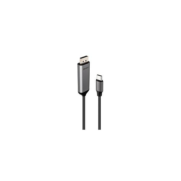 Cavo Adattatore 8K60Hz USB di tipo C a DisplayPort bidirezionale, 2m - Per risoluzioni fino a 7680x4 [43504]