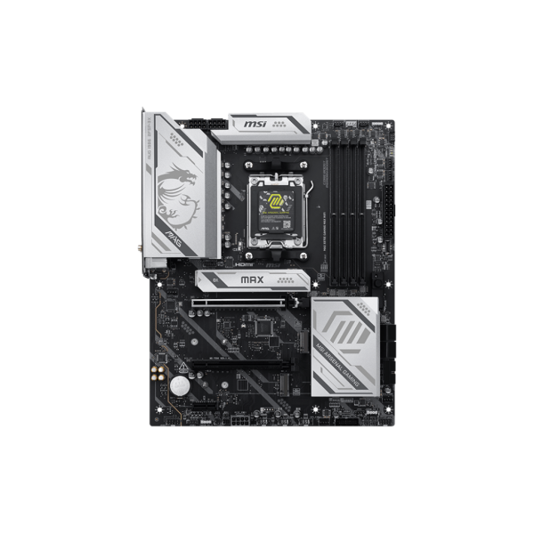 MSI MB AMD X870, MAG X870E GAMING MAX WIFI,X870E,AM5,4DDR5,1PCI-Ex16,1PCI-Ex4,1PCI-Ex1,3M.2,4SATA3,1 [MAG X870E G MAX WIFI]