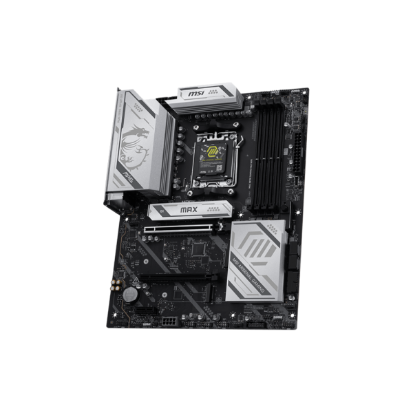 MSI MB AMD X870, MAG X870E GAMING MAX WIFI,X870E,AM5,4DDR5,1PCI-Ex16,1PCI-Ex4,1PCI-Ex1,3M.2,4SATA3,1 [MAG X870E G MAX WIFI]