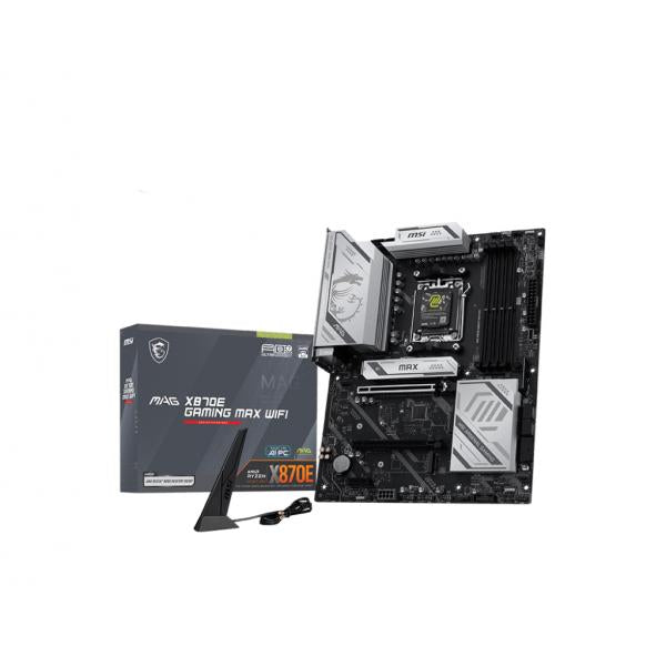 MSI MB MAG X870E GAMING MAX WIFI,X870E,AM5,4DDR5,1PCI-Ex16,1PCI-Ex4,1PCI-Ex1,3M.2,4SATA3,1 [MAG X870E G MAX WIFI]