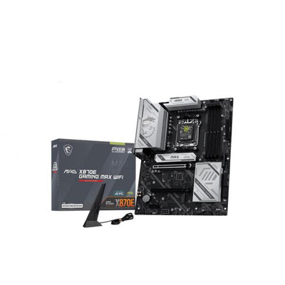 MSI MB AMD X870, MAG X870E GAMING MAX WIFI,X870E,AM5,4DDR5,1PCI-Ex16,1PCI-Ex4,1PCI-Ex1,3M.2,4SATA3,1 [MAG X870E G MAX WIFI]