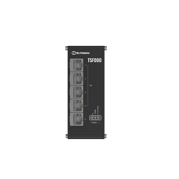 Teltonika - TSF000- LOW PROFILE POE+ SWITCH [TSF000000000]