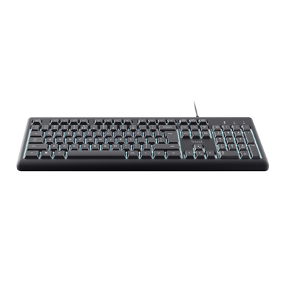 Trust Primo Beleuchtete tastiera Casa/ufficio USB QWERTY Italiano Nero [25820]