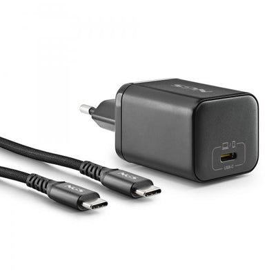 NGS BUD 65W-H: Pack caricatore da parete GaN USB-C da 65W + cavo USB-C da 1,5 m + 8 connettori per n [BUD65W-H]