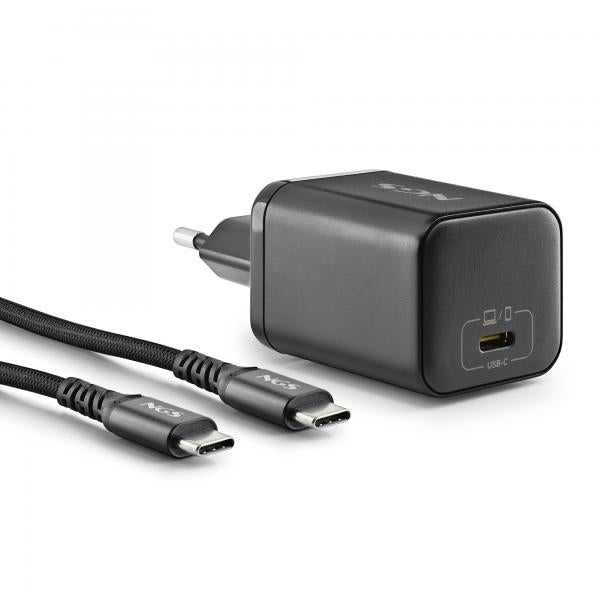 NGS BUD 65W-L:Pack caricatore wall GaN USB-C 65W+cavo USB-C 1,5 m+5 connet per nb LENOVO fast charg [BUD65W-L]