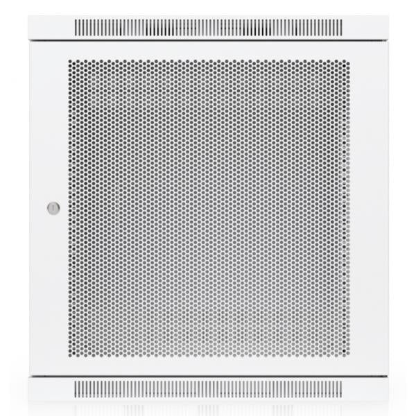 Ubiquiti - Rack da parete da 12 unità pre-assemblato con ventole integrate e pannelli rimovibili, progettato per facilitare l'accesso alle apparecchiature e per installazioni su piccola scala. Pannell [UACC-Rack-12U-Wall-600-P-EU]