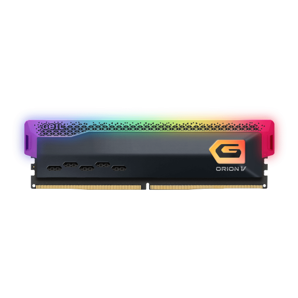 GEIL RAM 16GB DDR5 Orion V RGB-Gray PC5-41600 5200MHz 38-44-44-84 [GAVSG516GB5200C38BSC]