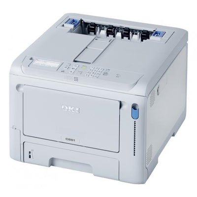 Oki C651dn - Laser Printer - Colour - 35 ppm - A4 - White [09006249]