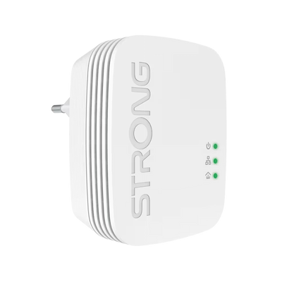 STRONG KIT DA DUE POWERLINE FORMATO MINI CPL 600 MBIT S 1 PIU 1 ETHERNET, NO WIFI [PL600MDUO]