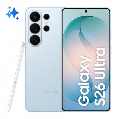 Samsung Galaxy S26 Ultra Smartphone AI, 1TB, Privacy Display integrato, Processore potente, Assistente Foto, Camera 200 MP, 5000 mAh, Sky Blue [SM-S948BLBHEUE]