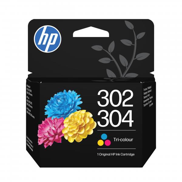 HP Cartuccia di inchiostro in tricromia originale 302/304 [B7RT6AE#LS1]