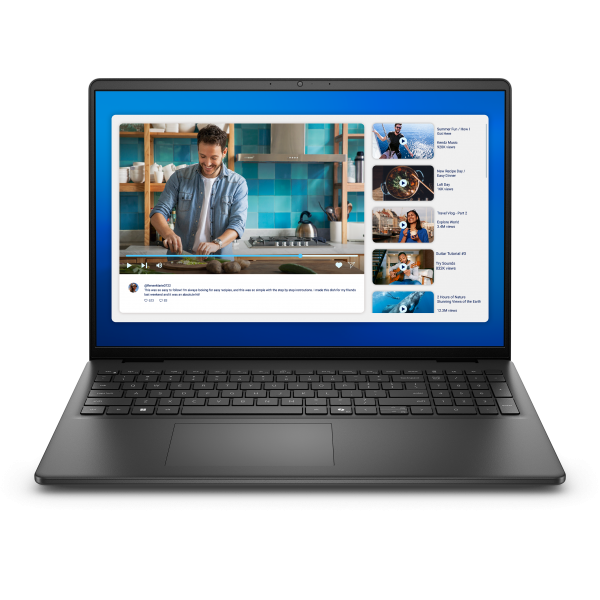 DELL DC16250 Intel Core 7 150U Computer portatile 40,6 cm (16") Full HD+ 16 GB DDR5-SDRAM 512 GB SSD Wi-Fi 6 (802.11ax) Windows 11 Pro Nero Italiano [RGWR6]