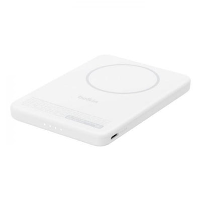 Belkin BPD011hqWH 5000 mAh Carica wireless Bianco [BPD011HQWH]