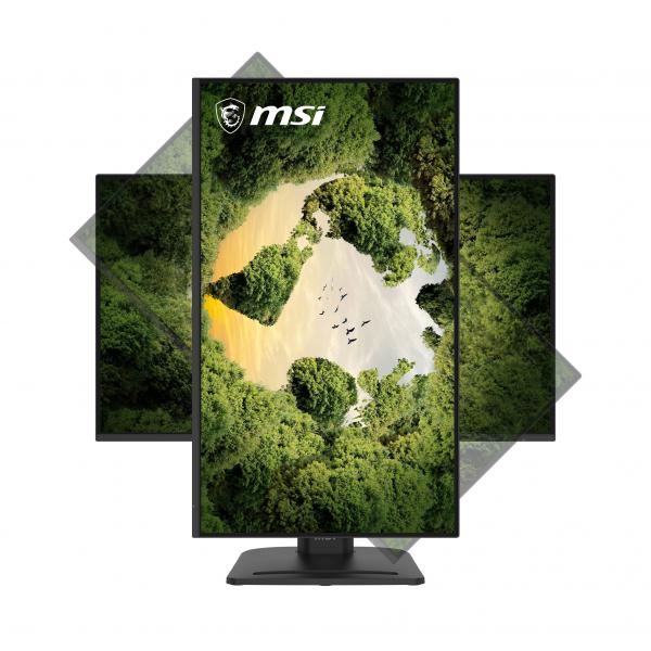 MSI MONITOR CURVO 27 LED IPS FHD 16:9 144Hz 1ms, HDMI/DP/VGA, PIVOT, MULTIMEDIALE, CERTIFICAZIONE EPEAT/TCO [PRO MP275PGN E14]