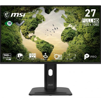 MSI MONITOR CURVO 27 LED IPS FHD 16:9 144Hz 1ms, HDMI/DP/VGA, PIVOT, MULTIMEDIALE, CERTIFICAZIONE EPEAT/TCO [PRO MP275PGN E14]