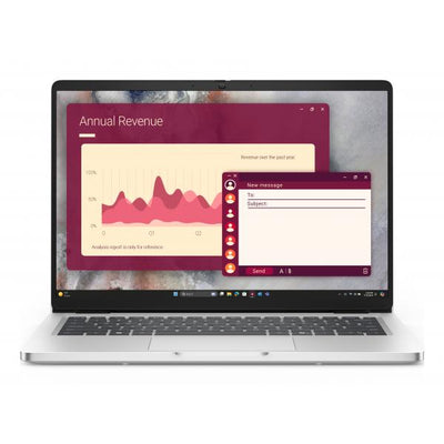 DELL Pro 14 PC14250 Intel Core Ultra 7 255U Computer portatile 35,6 cm (14") Full HD+ 32 GB DDR5-SDRAM 512 GB SSD Wi-Fi 6E (802.11ax) Windows 11 Pro Platino Italiano [45WPV]