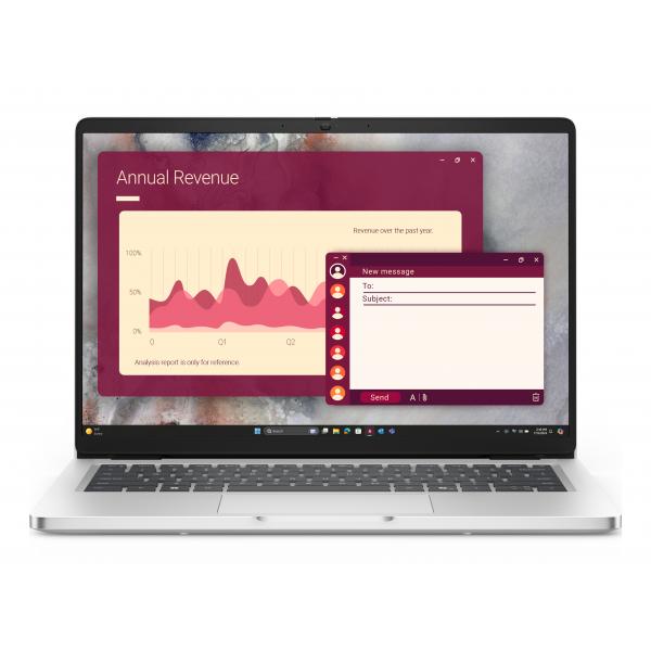 DELL NB 14" PRO 14 PC14250 ULTRA 7 255U 16GB 512GB SSD WIN 11 PRO - SENZA ALIMENTATORE [PP7G1]