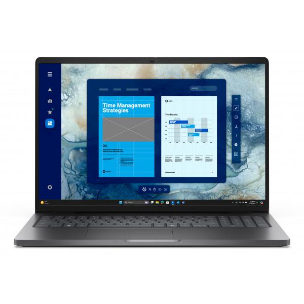 DELL Pro 16 PC16250 Intel Core Ultra 5 225U Computer portatile 40,6 cm (16") Full HD+ 16 GB DDR5-SDRAM 512 GB SSD Wi-Fi 6E (802.11ax) Windows 11 Pro Italiano Nero [CFCMM]