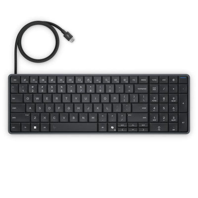 HP EliteBoard G1a Next Gen AI Copilot+ PC AMD Ryzen AI 5 PRO PRO 340 16 GB DDR5-SDRAM 512 GB SSD Windows 11 Pro AI PC Nero [D7JY4AT#ABZ]