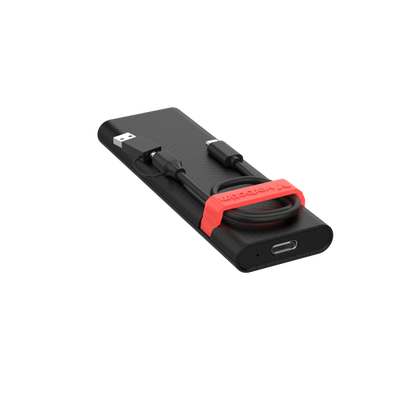 Verbatim 32261 contenitore di unità di archiviazione Box esterno SSD Nero, Rosso M.2 Alimentazione USB [32261]