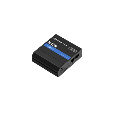 Teltonika-RUT200 e-SIM (Modulo QUECTEL EC200A-EU )-Compact, cost-effective and powerful industrial LTE router for professional applications [RUT200310000]