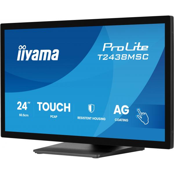 Iiyama ProLite 24 inch - Full HD Touch screen - 1920x1080 [T2438MSC-B2]