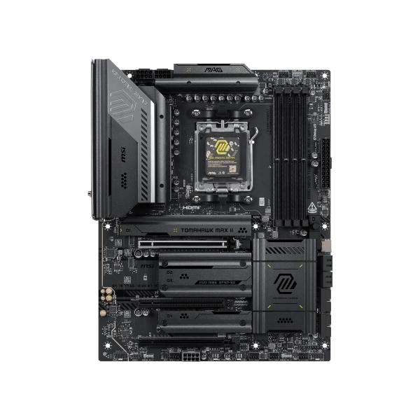 MSI MB AMD B850, MAG B850 TOMAHAWK MAX WIFI II, AM5,4DDR5, 3PCI-Ex16, 4M.2, 4SATA3 [MAG B850 TO MAX WFII]