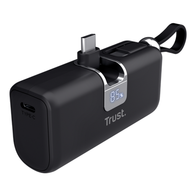 Trust Mobile Pacto Ioni di Litio 5000 mAh Nero [26104]