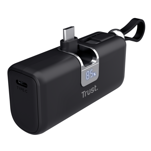 Trust Mobile Pacto Ioni di Litio 5000 mAh Nero [26104]