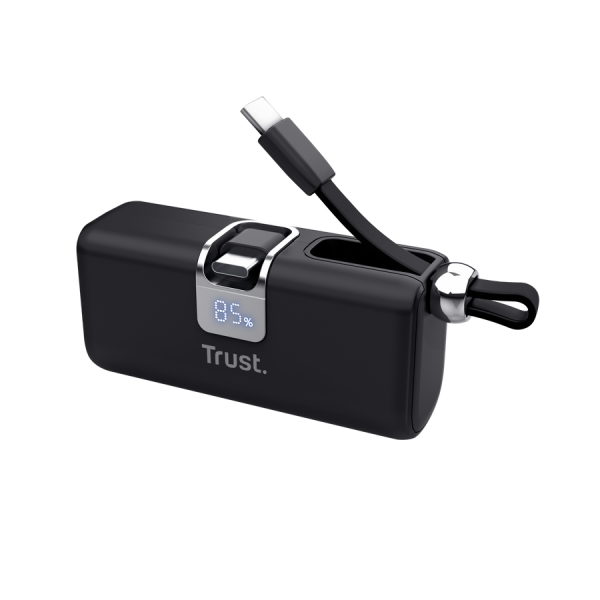 Trust Mobile Pacto Ioni di Litio 5000 mAh Nero [26104]