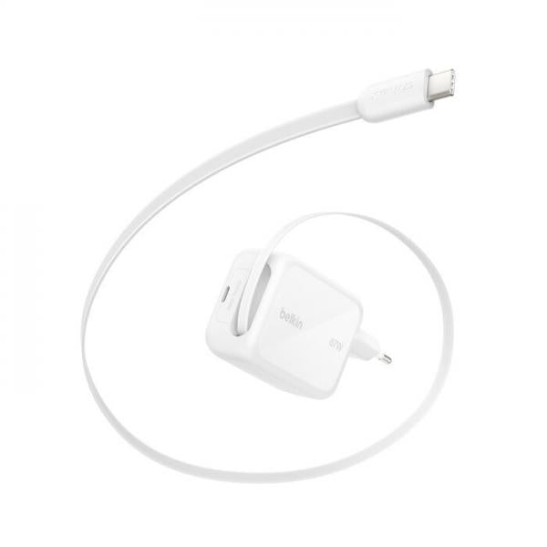 Belkin UltraCharge Smartphone, Tablet, Computer portatile, Cuffie, Orologio intelligente Bianco AC Ricarica rapida Interno [WCH022KQWH]