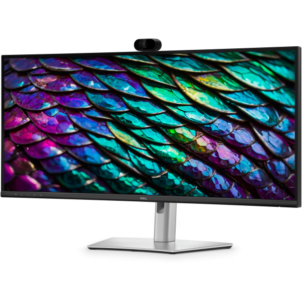 Dell Pro Plus 34 - P3426WEB (210-BVHQ) - 34 inch Curved - UltraWide Quad HD VA LED Monitor - 3440x1440 - HAS / RJ45 / USB-C / Webcam [DELL-P3426WEB]