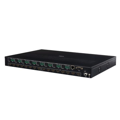 LINDY No. 38434 - Matrice Seamless Multi-View 8x8 HDMI 4K60 con Scaler Video Wall [LIN-38434]