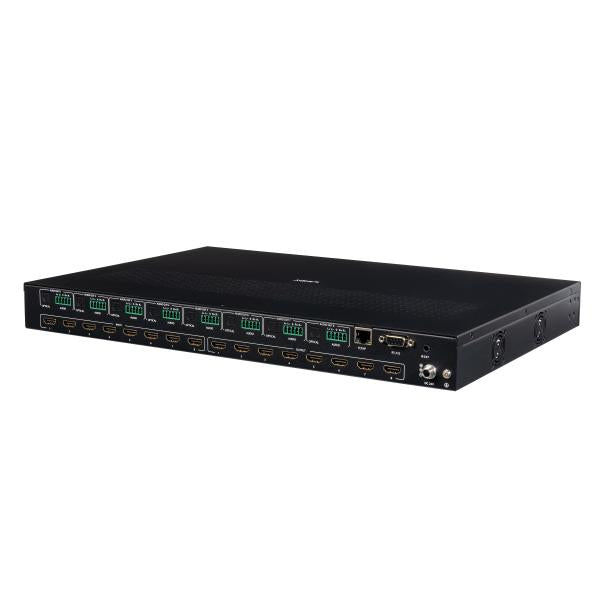 LINDY No. 38434 - Matrice Seamless Multi-View 8x8 HDMI 4K60 con Scaler Video Wall [LIN-38434]