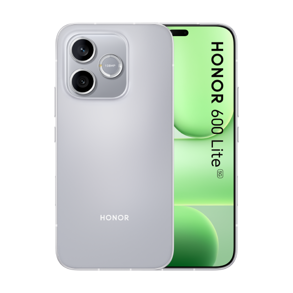 Honor BUNDLE 600 LITE 256GB V GREY+WATCH 2i BLACK 16,8 cm (6.6") Doppia SIM 5G USB tipo-C 8 GB 6520 mAh Grigio [0166450311]
