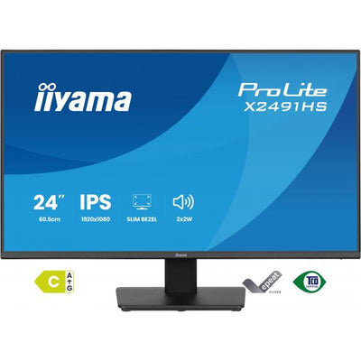 iiyama ProLite X2491HS-B1 Monitor PC 60,5 cm (23.8") 1920 x 1080 Pixel Full HD LCD Nero [X2491HS-B1]
