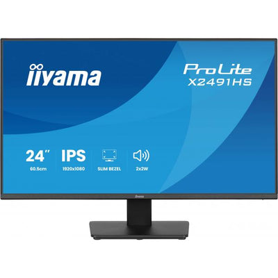 iiyama ProLite X2491HS-B1 Monitor PC 60,5 cm (23.8") 1920 x 1080 Pixel Full HD LCD Nero [X2491HS-B1]