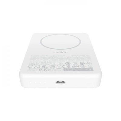 Belkin BPD015HQWH batteria portatile 10000 mAh Carica wireless Bianco [BPD015HQWH]