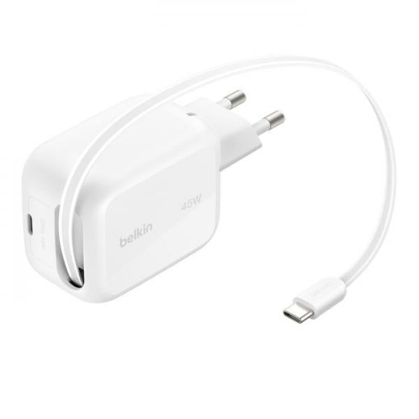 Belkin UltraCharge Smartphone, Tablet, Computer portatile, Cuffie, Orologio intelligente Bianco AC Ricarica rapida Interno [WCH023KQWH]